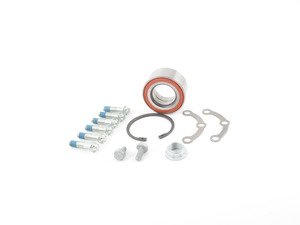 ES#2777448 - 1299800416 - Rear Wheel Bearing Kit - Priced Each - Includes Wheel Bearing, Flange, Snap Ring And Axle Nut - Ruville - Mercedes Benz