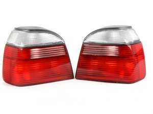 ES#2972545 - HVWG3TL-OE-CR - European Tail Light Set - Clear/Red - (NO LONGER AVAILABLE) - Classic European looks at a great price! - Helix - 