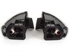 ES#2972602 - HVWJ6TL-BC - European Tail Light Set - Black Cherry - (NO LONGER AVAILABLE) - Set your car apart with the sporty styling of these black cherry incandescent tail light housings - Helix - 