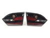 ES#2972602 - HVWJ6TL-BC - European Tail Light Set - Black Cherry - (NO LONGER AVAILABLE) - Set your car apart with the sporty styling of these black cherry incandescent tail light housings - Helix - 