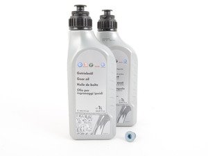 ES#2957566 - 0aa409057KT - Front Differential Service Kit - Fluid and drain plug to service your front differential - Genuine Volkswagen Audi - Volkswagen