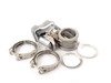 ES#2954003 - 1k0253691gKT - Exhaust Flapper Replacement Kit - Includes flapper, gaskets, and clamps - Genuine Volkswagen Audi - Volkswagen