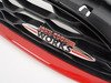 ES#2971316 - 51137393456 - JCW Grille - Chili Red - Black grille with JCW emblem and red strip - Genuine MINI - MINI