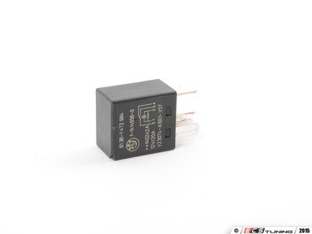 ES#169414 - 61361472984 - Relay Black - 5 Post - Used in multiple locations in the fuse box - Genuine MINI - MINI
