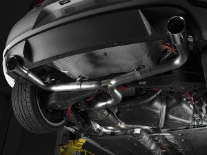 ES#2918642 - 003358ecs02-01KT - MK6 GTI 2.0T 3.0" Valved Cat-Back Exhaust System - Chrome, Swivel Tips - ECS evolutionary design and manufacturing, blending with raw emotion, desire and passion, creating a truly unique driving experience - ECS - 