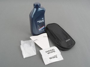 ES#2972687 - 83292158848KT - BMW 10W-60 Engine Oil & Oil Storage Bag Combo - One liter of Genuine BMW TwinPower Turbo 10W-60 engine oil plus a convenient oil storage bag with gloves and funnel. Perfect to store in the trunk! - Genuine BMW - BMW