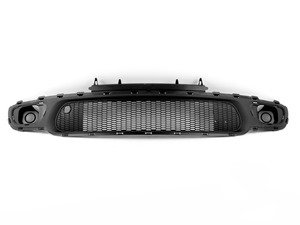 ES#74793 - 51117182623 - JCW GP Front Bumper Grid / Grille - Black - Main grille that mounts to the lower bumper - Genuine MINI - MINI