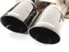 ES#2973016 - 14530KT1 - RSC Turbo-Back Exhaust System - Single Exit - (NO LONGER AVAILABLE) - 3" Down pipe with High Flow cat, 3" Stainless steel cat-back with twin 3" Black tips - Corsa - 