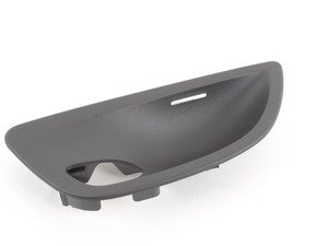 ES#2136039 - 51417226363 - F10 Door Handle insert - left - Black, Fits front and rear doors - Genuine BMW - BMW