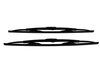 ES#1892354 - 40721 -  Front Wiper Blade Set - Micro Edge wipers clear up streaks & improve rainy day visibility - Bosch - Audi Volkswagen