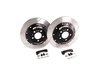 ES#2405 - MK4TTS1RVKSLT - ECS Stage I Rear Upgrade Kit, Slotted & Zinc Plated (308x22) - (NO LONGER AVAILABLE) - Bolt-on complete kit, Does not include pads - ECS - 