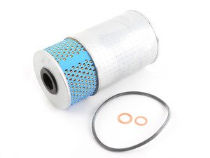 ES#2587372 - 6011800109 - Oil Filter - Priced Each - Includes all needed o-rings for installation - Hengst - Mercedes Benz