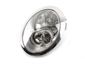 ES#173018 - 63127198733 - Headlight Assembly - Left - Mounts to the front hood section - Genuine MINI - MINI