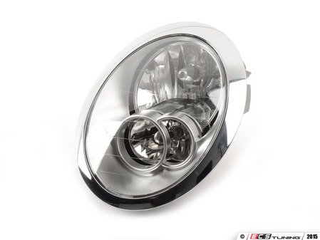 ES#173018 - 63127198733 - Headlight Assembly - Left - Mounts to the front hood section - Genuine MINI - MINI