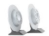 ES#2594020 - 1K0615601AAKT3 - Front & Rear Brake Service Kit - Featuring Zimmerman rotors and ECS DD23 ceramic pads. - Assembled By ECS - Audi