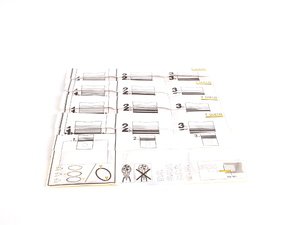 ES#240449 - 026198151a/5 - Piston Rings - Price Per Piston - Includes complete ring assembly for one cylinder - Goetze - Audi Volkswagen