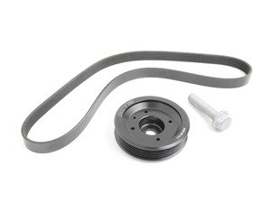ES#2862938 - CTSHW00993 - Crank Pulley Kit - Includes Crank Pulley, Bolt, and Shorter Belt - CTS - Volkswagen