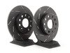 ES#522681 - USR1284 - Rear Slotted Brake Rotors - Pair (260x12) - Featuring Ultimax Sport Rotor Kit - EBC - Audi Volkswagen