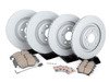 ES#4830813 - 8K0698301MKT11 - Front & Rear Brake Service Kit - Featuring ECS V5 rotors and Akebono Euro Ceramic pads - Assembled By ECS - Audi
