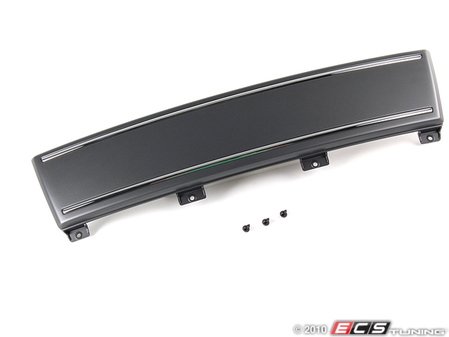 ES#459009 - 8P4807287J1QP - Front Plate Filler - Stone Grey - (NO LONGER AVAILABLE) - Clean up the front end on your A3, fits all A3 grilles - Genuine Volkswagen Audi - Audi