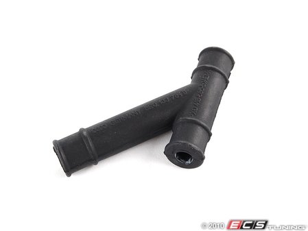 ES#436285 - 8E0133784B - Angled Vacuum Hose - Branches the purge/vent valve to the vacuum system - Genuine Volkswagen Audi - Audi