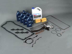 ES#2862760 - 11311432176KT - Timing Chain Service Kit  - Everything you need to get the job done, including coolant, oil and filter - Assembled By ECS - BMW