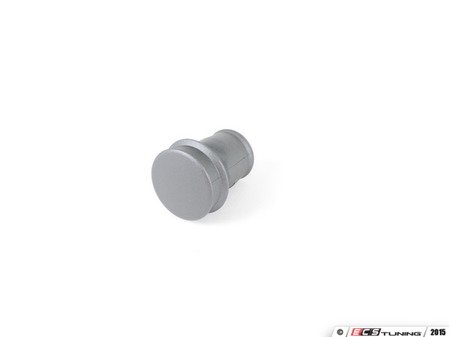 ES#83239 - 51167058258 - Cigarette Lighter Block-Off Plug - Dark Silver - Used to hide your cigarette lighter socket when not in use - Genuine BMW - BMW MINI