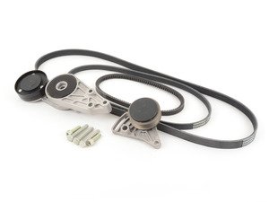 ES#2581735 - 058903133DMTCKT1 -  Accessory Belt Kit W/ Tensioners - Keep your accessories running properly with new tensioners and drive belts - Assembled By ECS - Audi