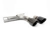 ES#3478047 - 14834blkKT - RSC Cat-Back Exhaust System - 3" Stainless Steel with dual 4" black tips - Corsa - Volkswagen