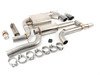 ES#3478047 - 14834blkKT - RSC Cat-Back Exhaust System - 3" Stainless Steel with dual 4" black tips - Corsa - Volkswagen