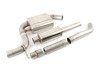 ES#3478047 - 14834blkKT - RSC Cat-Back Exhaust System - 3" Stainless Steel with dual 4" black tips - Corsa - Volkswagen