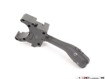 ES#2815826 - 4B0953503G01C - Windshield Wiper / On-Board Computer Switch - Satin Black - Right side steering column stalk switch - Hamburg Tech - Audi Volkswagen