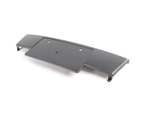 ES#451232 - 8K0807285C1RR - License Plate Bracket - Platinum Grey - Add a license plate bracket to the front of your B8 - Genuine Volkswagen Audi - Audi