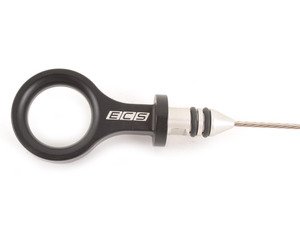 ES#2973125 - 009424ECS01-02 - Billet Aluminum Oil Dipstick - Black - A beautiful addition and durable upgrade for your engine - ECS - BMW