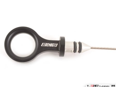 ES#2973125 - 009424ECS01-02 - Billet Aluminum Oil Dipstick - Black - A beautiful addition and durable upgrade for your engine - ECS - BMW