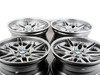 ES#2973131 - 36112228950KT - 18" M Double Spoke Style 65 Wheel - Staggered Set - (NO LONGER AVAILABLE) - 18X8 ET20 / 18x9.5" ET22 5x120 74.1CB. Chrome Shadow taken from the E39 M5 - Genuine BMW - 