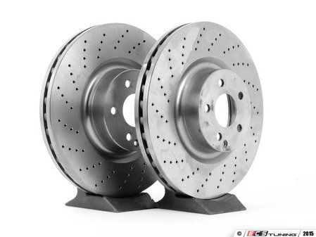 ES#2795590 - 2204211912KT1 - Front Brake Rotors - Pair (360x36) - Restore the stopping power in your vehicle. - Zimmermann - Mercedes Benz