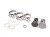 ES#2981629 - 32416774215KT1 - Power Steering Service Kit - Includes reservoir with cap, lines, bolts & crush washers, and fluid - Assembled By ECS - BMW