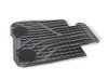ES#2706559 - 51472348157 - Modern Line Rubber Floor Mat Set - Front - (NO LONGER AVAILABLE) - Protects your floor and carpet from moisture - Genuine BMW - 