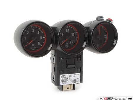 ES#3487279 - 62106818799 - JCW Instrument Cluster Chrono Package - Mounts to the dash and includes 3 gauages - Genuine MINI - MINI