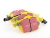 ES#520720 - DP41114R - YellowStuff Performance Brake Pads - Square Sensor - EBC's premium sport street pad that offers high friction levels and heat fade resistance - EBC - Audi Volkswagen