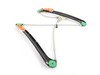 ES#2206848 - 8P4837461C - Front Window Regulator - Left  - Does not include the window motor - Genuine Volkswagen Audi - Audi