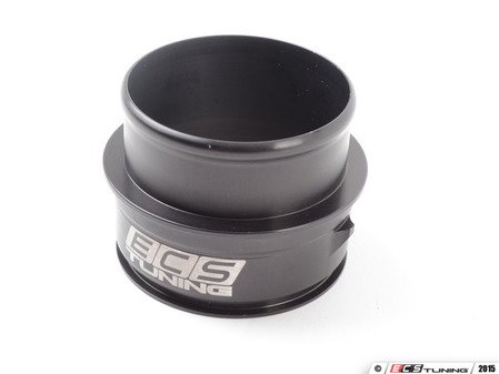 ES#2981634 - 003591ECS03 - Intercooler Hose Adapter - Each - Easily adapt from your factory turbo outlet side pipe to a 59mm hose with this ECS CNC-machined adapter - ECS - Audi Volkswagen