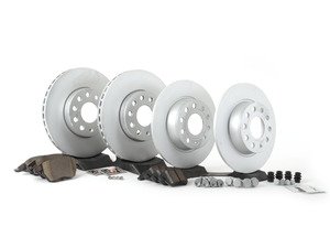 ES#2807086 - 1K0615301TSK - Genuine Front & Rear Brake Service Kit (288x25/272x10) - Featuring Genuine service parts - Genuine Volkswagen Audi - Volkswagen