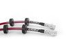 ES#2959954 - 008596ecs01aKT1 - Exact-Fit Stainless Steel Brake Lines - Kit - Complete set of DOT-compliant lines for an improved pedal feel - ECS - Audi Volkswagen