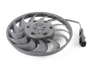 ES#388112 - 4E0959455G - Electric Cooling Fan - Left (390mm) - Keep your cooling system operating properly. 600W. - Genuine Volkswagen Audi - Audi