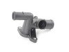 ES#2813010 - 06A121132Q - Coolant Flange - Located on the driver side of the cylinder head, this pipe contains the coolant tempature sensor - Hamburg Tech - Audi Volkswagen