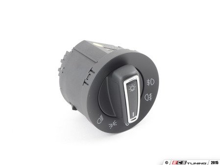 ES#2855250 - 5gm941431c - Standard European Headlight Switch - Chrome Trim - Adds parking lights with front fogs as well as rear fog option - Bremmen Parts - Volkswagen