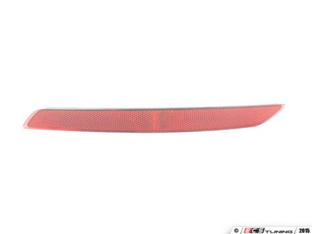 ES#2726202 - 8V5945105B - Rear Bumper Reflector - Left - Red plastic reflector mounted on the rear bumper cover - Genuine Volkswagen Audi - Audi
