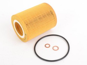 ES#2873754 - 11427512300 - Oil Filter Kit - Includes filter, O-ring, and copper washer. - Febi - BMW
